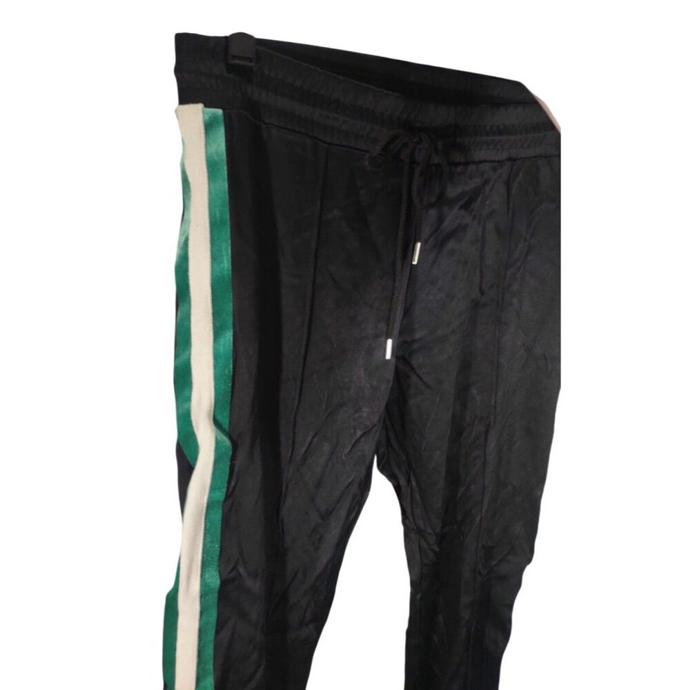 Sandro Jeanne Side Stripe Track Pants Trousers Sz EU 36 US 4 - Picture 2 of 7